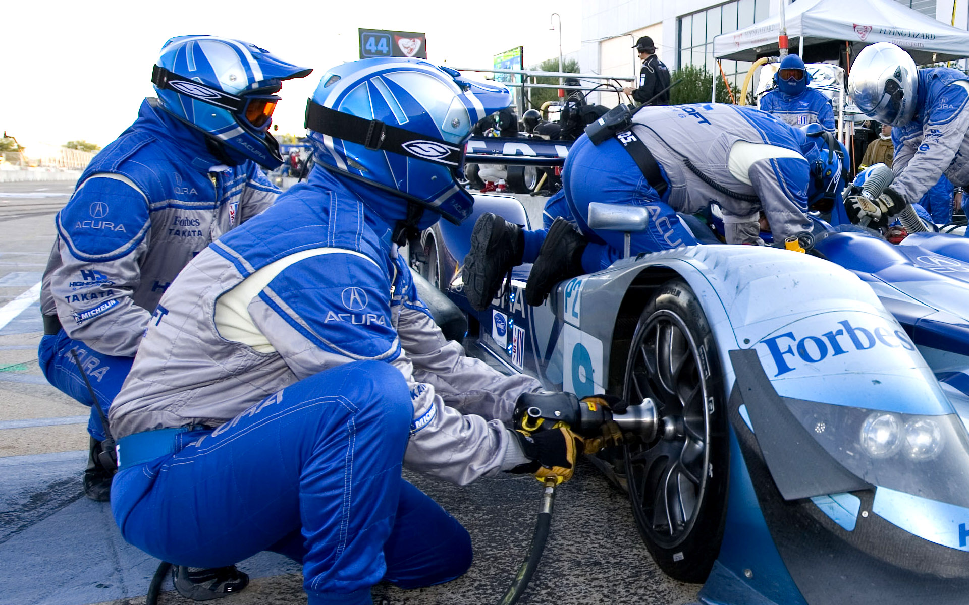 2007 Highcroft Racing Acura Crew Helmet