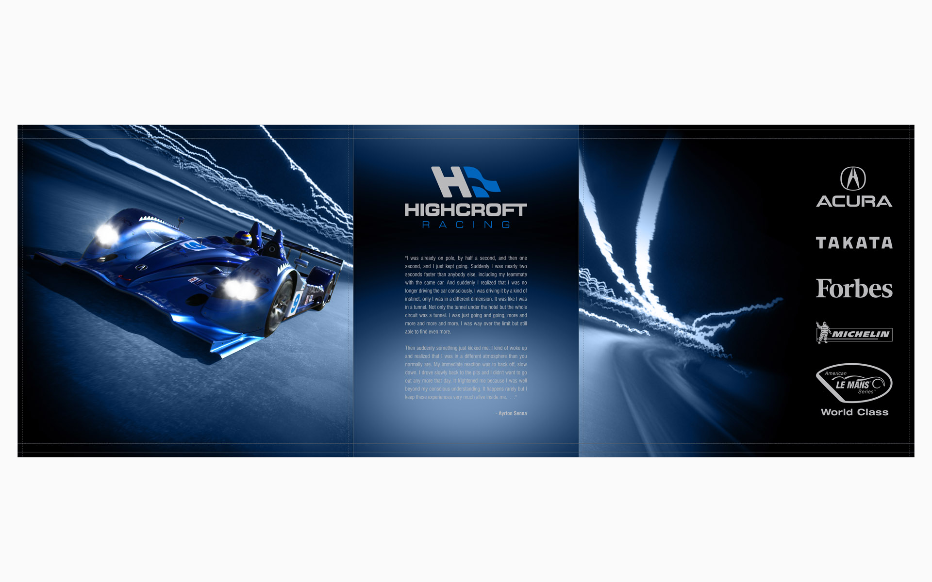 2007 Highcroft Racing Acura Environment Graphics