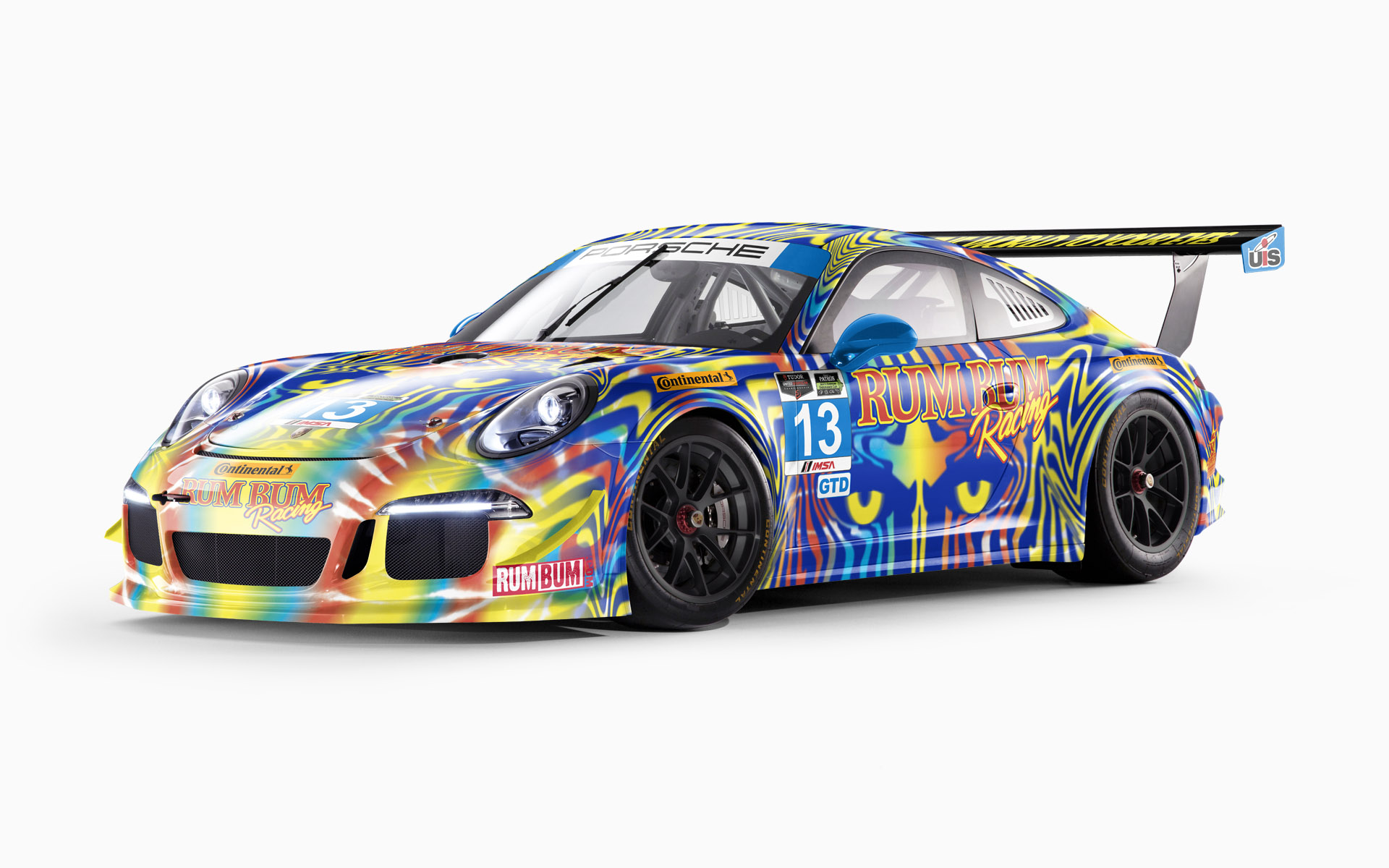 2014 Rum Bum Racing Porsche 911 GT America GTD Livery Visualization